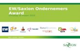 EW/Saxion Ondernemers Award