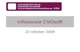 Infosessie  CVOsoft