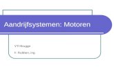 Aandrijfsystemen: Motoren VTI Brugge F. Rubben, ing
