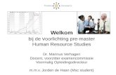 pre-master Human Resource Studies 28 November