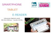 Tablets, smartphones, ereaders