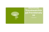 Workshop  Trendwatching&Trendanalyse