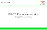 KPLO2: Regionale werking