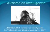 Autisme En Intelligentie
