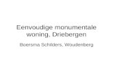 Eenvoudige monumentale woning, Driebergen Boersma Schilders, Woudenberg