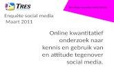 Enquete social media maart 2011