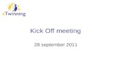 Kick off meeting