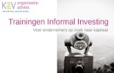 KplusV trainingen informal investor (investing) voor ondernemers