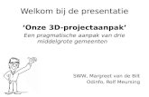 3D-projectaanpak gemeenten SWW