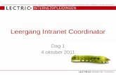 LECTRIC Intranet Management