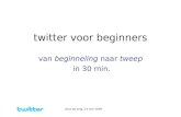 Twitter voor beginners