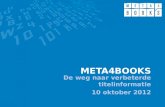 Presentatie Meta4Books - Frankfurter Buchmesse 2012