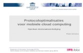 Protocoloptimalisaties voor mobiele  cloud computing