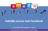 #SMEZ12 - Zakelijk succes met Facebook