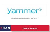 5. how to yammer