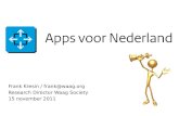 Apps voor Nederland @ ICT Delta