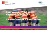 i-Versneller BAG WOZ  Regionale sessie  19 september - Eindhoven