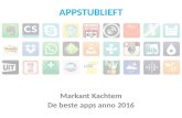 Markant  Kachtem - Beste apps voor je smartphone of tablet