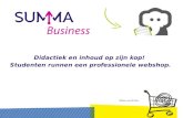 btgdag presentatie webshop op summa-business