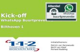 Presentatie WhatsApp Buurtpreventie Bilthoven1