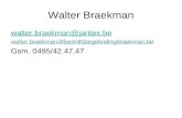 Walter Braekman - SummerSchool 2013 - Competenties