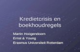 1 Kredietcrisis en boekhoudregels Martin Hoogendoorn Ernst & Young Erasmus Universiteit Rotterdam
