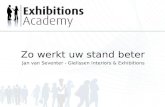 Exhibitions academy 28 oktober - presentatie Jan van Seventer