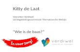 Presentatie Kitty de Laat - Thematranche welzijn - 15 april 2016