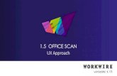 1.5 OFFICE SCAN UX Approach ... 2020/05/01 ¢  1.5 OFFICE SCAN Een scan van gebouw en plattegrond die