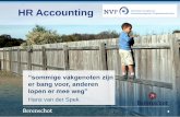 HR Accounting - · PDF file Mobiliteit, ruimte, water en economie Financiële en zakelijke dienstverlening Veiligheid en crisisbeheersing Industrie en energie Agrofood België, Europa