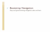 Bootstrap Navigation