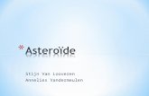 Stijn Van Looveren: Oefenzitting 5: asteroïde