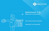 Solliciteren is (net)werken - HvA - Xelvin & Techniek 3.0