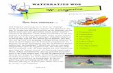 WATERRATJES WOS W gazine - Watersport Oostende · PDF filesportdag van “samen divers” uit Oostende kwam assis- ... kajak spuikom 27 september ... Je kan een kajak reserveren uit