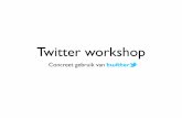 Presentatie Twitter Workshop UCK