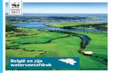 België en zijn watervoetafdruk