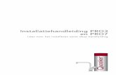 Installatiehandleiding PRO3 en PRO7 - Quooker