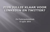 LinkedIn en Twitteren in De Participatiefabriek
